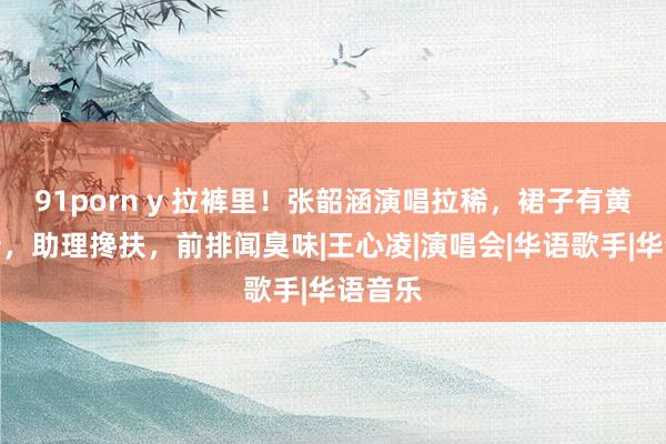 91porn y 拉裤里！张韶涵演唱拉稀，裙子有黄色污渍，助理搀扶，前排闻臭味|王心凌|演唱会|华语歌手|华语音乐